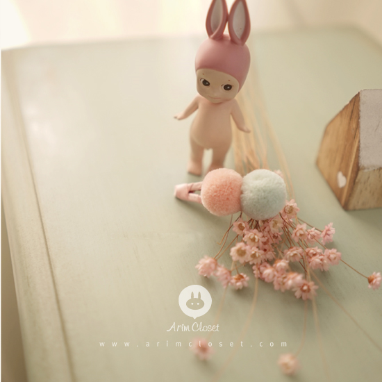 [24차제작] 귀여운 아기 솜사탕 - cotton candy pin