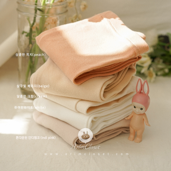 [9차제작중] 언니야도 반한 솜사탕 레깅스 - 5color soft basic baby cotton leggings
