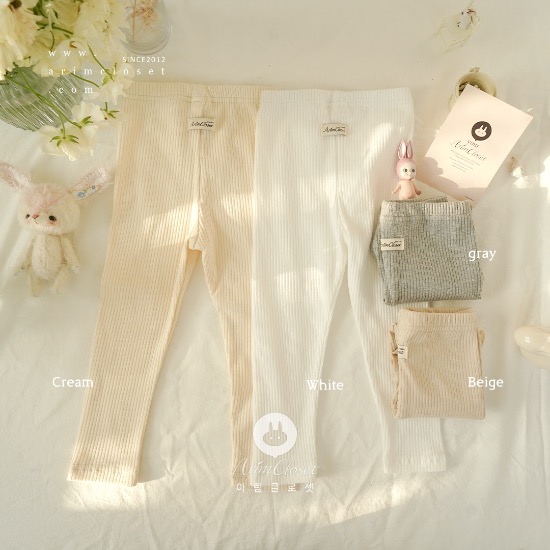 [XXL_Last piece] 쪼꼬미의 소프트한 베이직 레깅스라죠 - 4color soft basic baby leggings