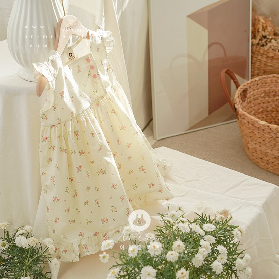 [2차제작] 어여쁘게 귀여운 꽃이 쪼꼬미랑 닮았죠 :) -   lovely cute small flower cotton dress