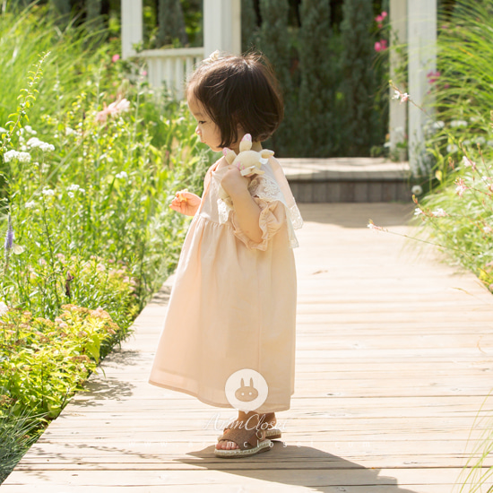 [3차제작] 따스한 햇살마저 그녀를 사랑해 :), 여름이야기 -  lovely lace kara light pink baby cotton dress
