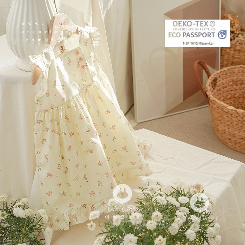 [2차제작] 어여쁘게 귀여운 꽃이 쪼꼬미랑 닮았죠 :) -   lovely cute small flower cotton dress