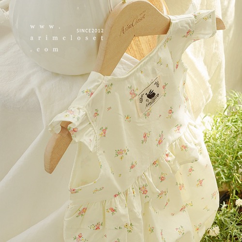 [new10%↓ 6.20 11am까지]  어여쁘게 귀여운 꽃이 우리 아가랑 닮았죠 :) - lovely cute small flower cotton bodysuit